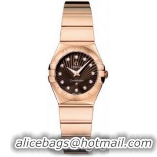 Omega Constellation Polished Quarz Mini Watch 158637G