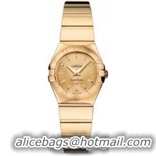 Omega Constellation Polished Quarz Mini Watch 158637I