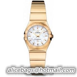 Omega Constellation Polished Quarz Mini Watch 158637J