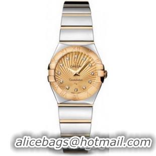 Omega Constellation Polished Quarz Mini Watch 158637U