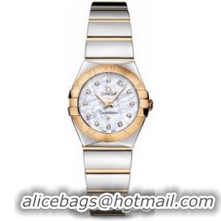 Omega Constellation Polished Quarz Mini Watch 158637V