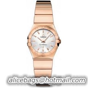 Omega Constellation Polished Quarz Mini Watch 158637M