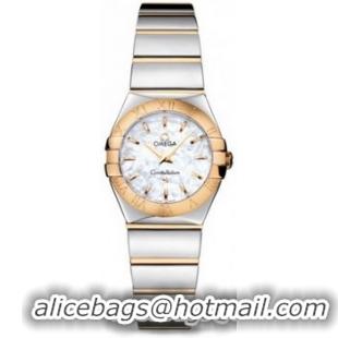 Omega Constellation Polished Quarz Mini Watch 158637Y