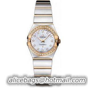 Omega Constellation Polished Quarz Mini Watch 158637P