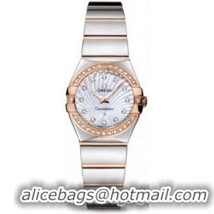 Omega Constellation Polished Quarz Mini Watch 158637R