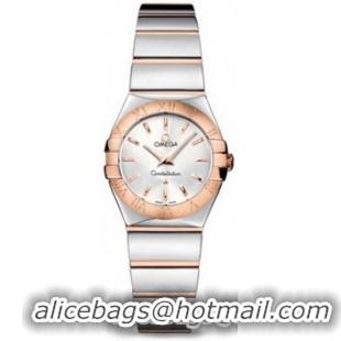 Omega Constellation Polished Quarz Mini Watch 158637AB