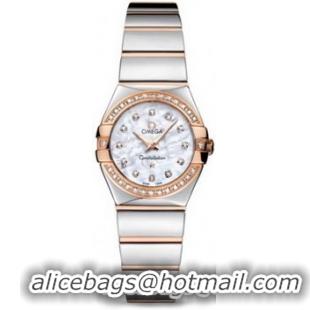 Omega Constellation Polished Quarz Mini Watch 158637S