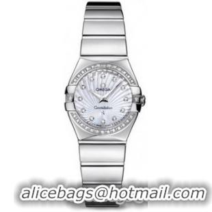 Omega Constellation Polished Quarz Mini Watch 158637AC