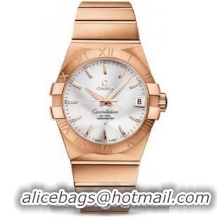 Omega Constellation Chronometer 38mm Watch 158630P