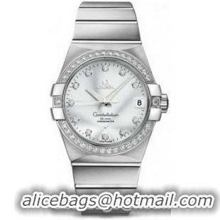 Omega Constellation Chronometer 38mm Watch 158630E