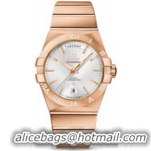 Omega Constellation Day Date Watch 158631B