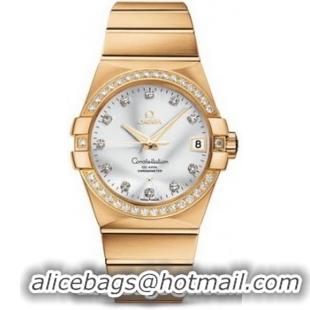 Omega Constellation Chronometer 38mm Watch 158630F