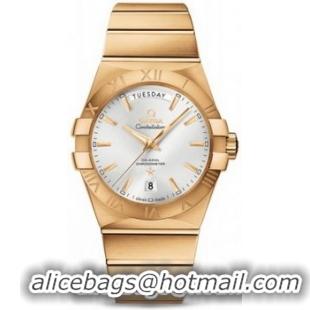 Omega Constellation Day Date Watch 158631C