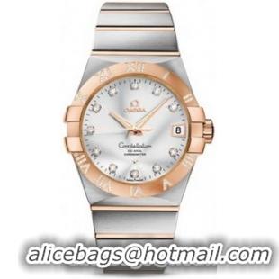 Omega Constellation Chronometer 38mm Watch 158630T