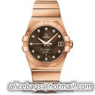 Omega Constellation Chronometer 38mm Watch 158630I