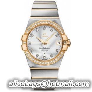 Omega Constellation Chronometer 38mm Watch 158630U