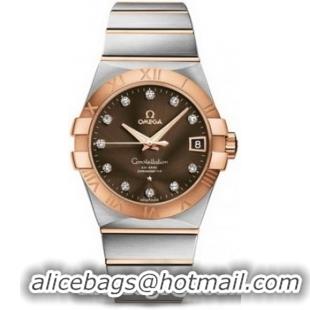 Omega Constellation Chronometer 38mm Watch 158630W