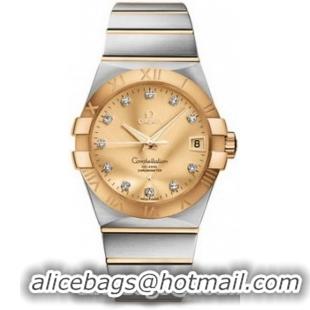 Omega Constellation Chronometer 38mm Watch 158630X