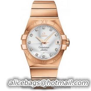 Omega Constellation Chronometer 38mm Watch 158630L