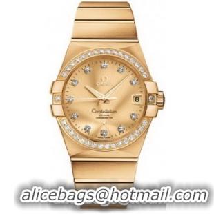 Omega Constellation Chronometer 38mm Watch 158630B