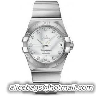 Omega Constellation Chronometer 38mm Watch 158630AI