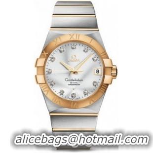 Omega Constellation Chronometer 38mm Watch 158630Y