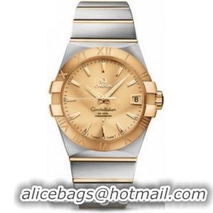 Omega Constellation Chronometer 38mm Watch 158630AB