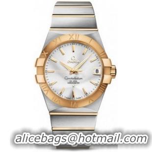 Omega Constellation Chronometer 38mm Watch 158630AE