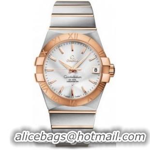 Omega Constellation Chronometer 38mm Watch 158630AF