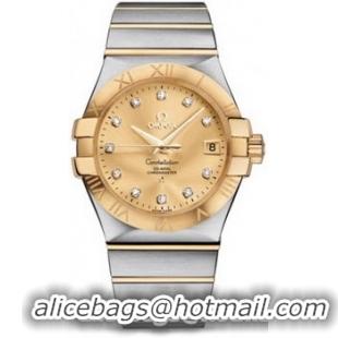 Omega Constellation Chronometer 35mm Watch 158629Z