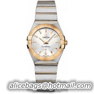 Omega Constellation Brushed Quarz Small Watch 158628AK