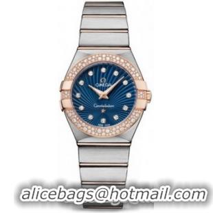 Omega Constellation Brushed Quarz Small Watch 158628AA