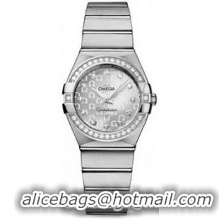 Omega Constellation Brushed Quarz Small Watch 158628AQ