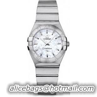 Omega Constellation Brushed Quarz Small Watch 158628AV