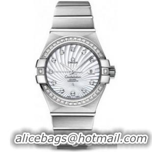 Omega Constellation Brushed Chronometer Watch 158626C