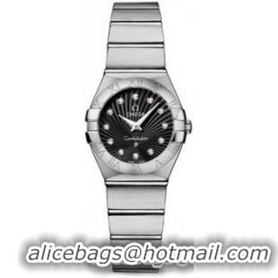 Omega Constellation Brushed Quarz Mini Watch 158627AAA