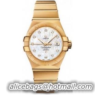 Omega Constellation Brushed Chronometer Watch 158626M