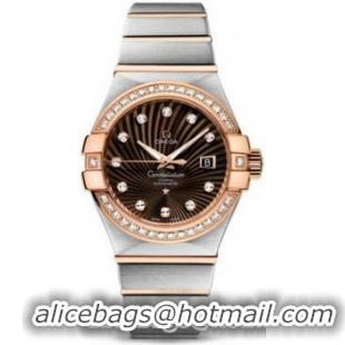 Omega Constellation Brushed Chronometer Watch 158626W