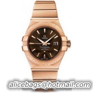 Omega Constellation Brushed Chronometer Watch 158626O