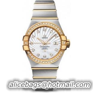 Omega Constellation Brushed Chronometer Watch 158626Z