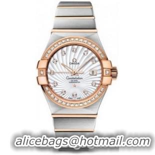 Omega Constellation Brushed Chronometer Watch 158626AA