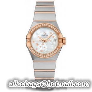 Omega Constellation Brushed Chronometer Watch 158626AH