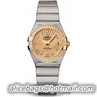 Omega Constellation Brushed Chronometer Watch 158626AC