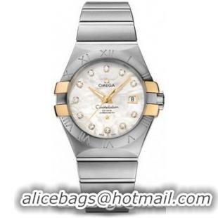 Omega Constellation Brushed Chronometer Watch 158625A