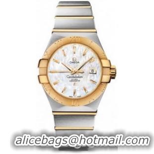 Omega Constellation Brushed Chronometer Watch 158625G