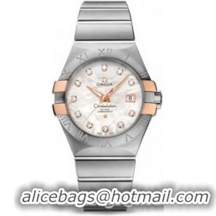 Omega Constellation Brushed Chronometer Watch 158625B