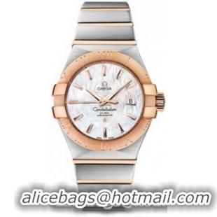 Omega Constellation Brushed Chronometer Watch 158625H