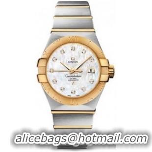 Omega Constellation Brushed Chronometer Watch 158625C