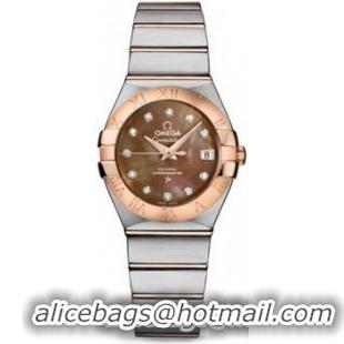 Omega Constellation Brushed Chronometer Watch 158625J