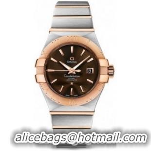 Omega Constellation Brushed Chronometer Watch 158625E